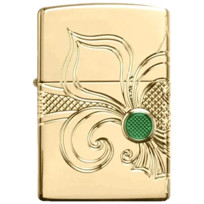 فندک زیپو مدل 49108 | Fleur-de-lis Design