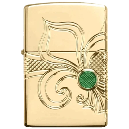 فندک زیپو مدل 49108 | Fleur-de-lis Design