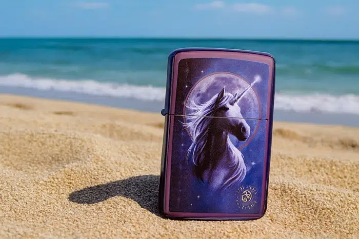 فندک زیپو طرح یونیکورن