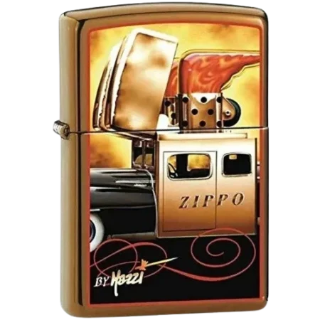فندک زیپو مدل 204P mazzi zippo car