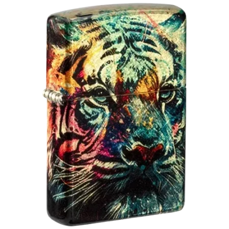 فندک زیپو مدل 46145 Painted Tiger Design