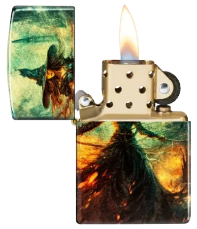 فندک زیپو مدل 46275 Fire Mage Design