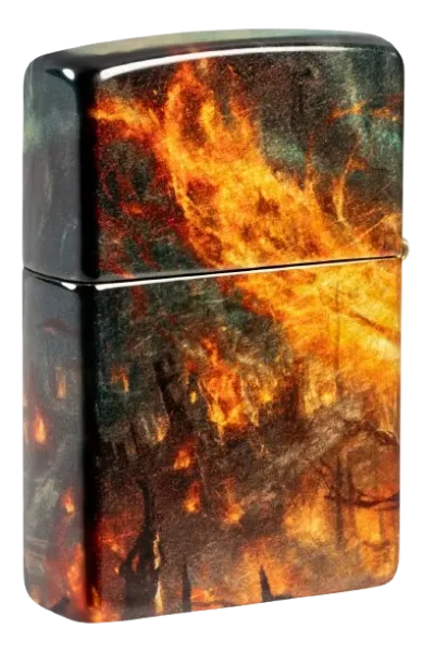 فندک زیپو مدل 46275 Fire Mage Design