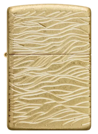 فندک زیپو مدل 46273 Luxury Waves Design