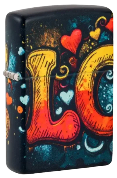 فندک زیپو مدل 46283 Love Mural Design