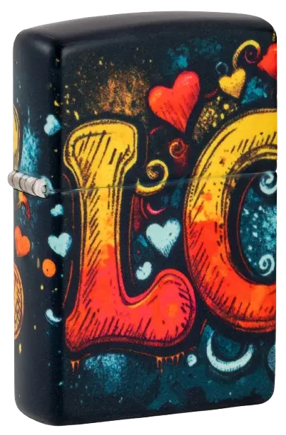 فندک زیپو مدل 46283 Love Mural Design