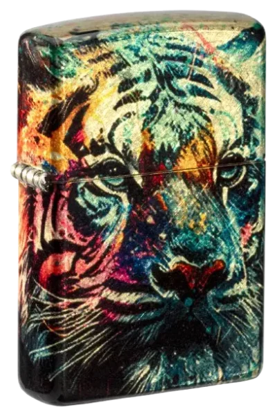 فندک زیپو مدل 46145 Painted Tiger Design