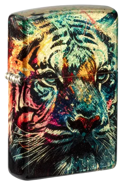 فندک زیپو مدل 46145 Painted Tiger Design