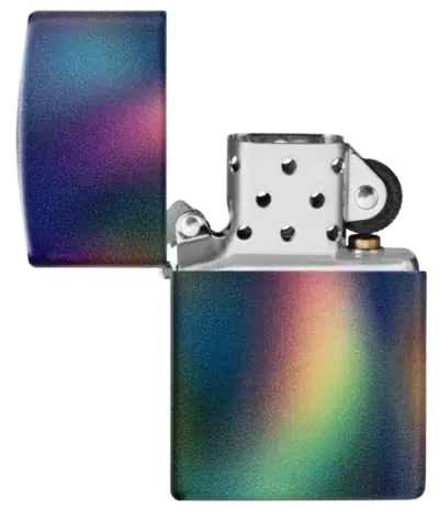 فندک زیپو مدل 46565 طرح منشوری (Prismatic Design)