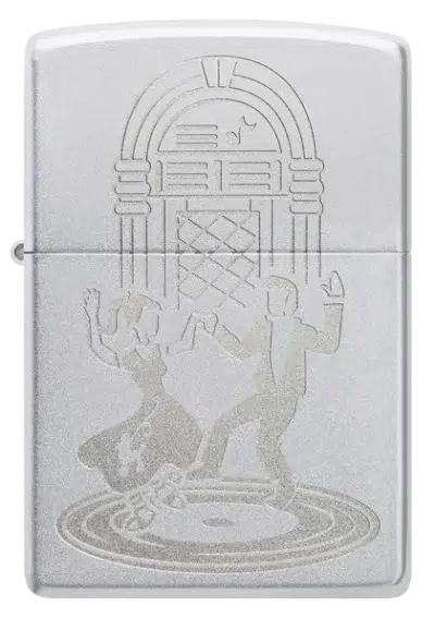 فندک زیپو طرح رقص وینتیج (Vintage Dance Design)