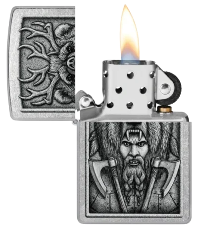 فندک زیپو مدل 48731 طرح بربر (Barbarian Design)
