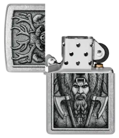فندک زیپو مدل 48731 طرح بربر (Barbarian Design)
