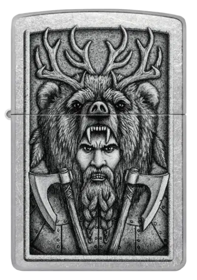 فندک زیپو مدل 48731 طرح بربر (Barbarian Design)