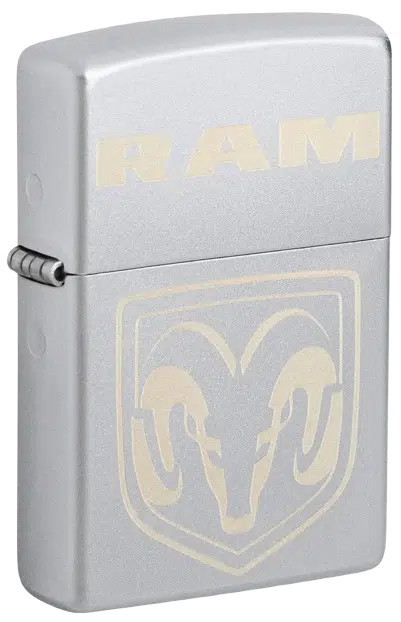 فندک زیپو مدل 48763 طرح لوگو (RAM Logo Design)